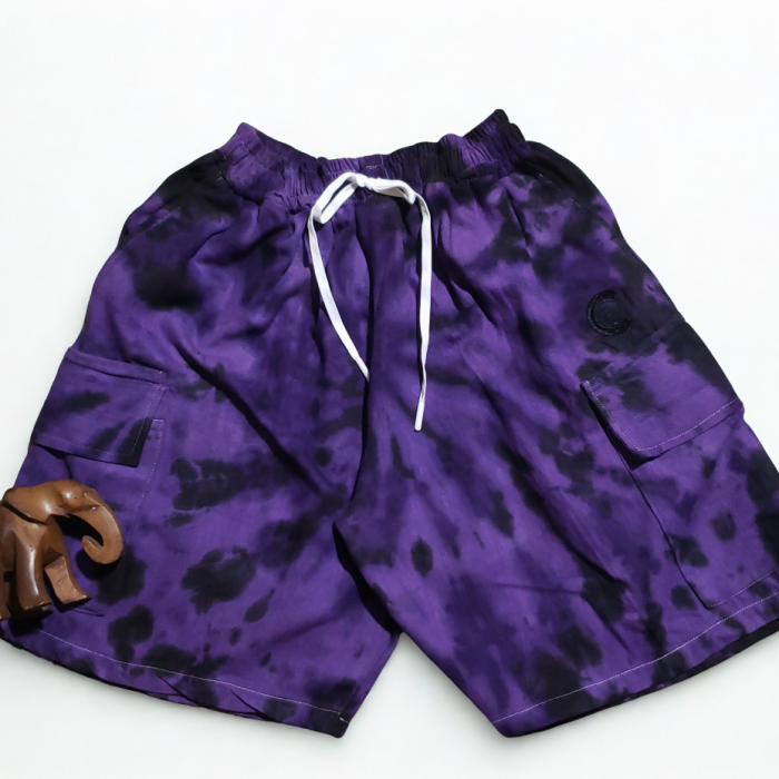Adire cargo shorts