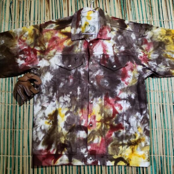 Adire jacket for men