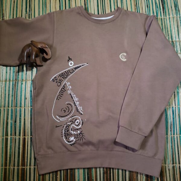 Art doodle sweatshirt