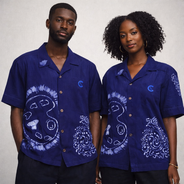 Artist vintage batik doodle shirt