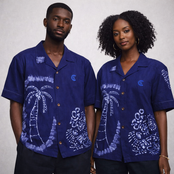 Palm vintage batik doodle shirt