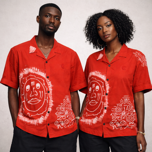 Mask Vintage batik doodle